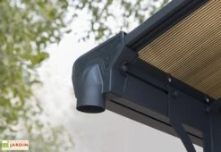 Carport Camping-car Alpine 5,07 X 3,52 M Gris | Palram - Canopia -Promos Jardin Garage Magasin carport camping car aluminium polycarbonate arcadia alpine 5000 18m 2