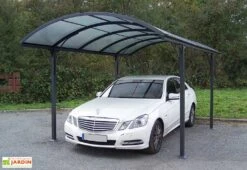 Carport Design Aluminium Toit Rond Polycarbonate 4,85 X 3 M Vis. Inox 8 Carport Design Aluminium Toit Rond Polycarbonate 4,85 X 3 M Vis. Inox -Promos Jardin Garage Magasin carport design aluminium toit rond polycarbonate visserie inox 5m 4