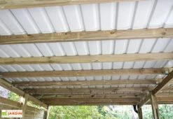 Carport En Bois Traité 2 Voitures 38 M² - Shelty 2 9 Carport En Bois Traité 2 Voitures 38 M² - Shelty 2 -Promos Jardin Garage Magasin carport shelty deux voiture 3