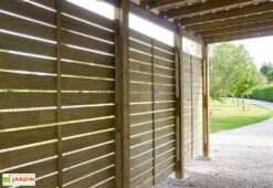 Carport En Bois Traité 2 Voitures 38 M² - Shelty 2 7 Carport En Bois Traité 2 Voitures 38 M² - Shelty 2 -Promos Jardin Garage Magasin carport shelty deux voiture 4