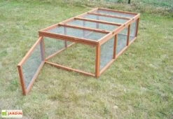 Enclos Pour Lapins Smokey (0,9x1,8x0,5)