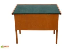 Clapier En Bois FSC Pinou (92x45x70) 10 Clapier En Bois FSC Pinou (92x45x70) -Promos Jardin Garage Magasin clapier cl1007 1