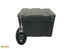 Coffre De Jardin Avec Grenouillères Cadenassables – 140 L 7 Coffre De Jardin Avec Grenouillères Cadenassables – 140 L -Promos Jardin Garage Magasin coffre de jardin gris anthracite