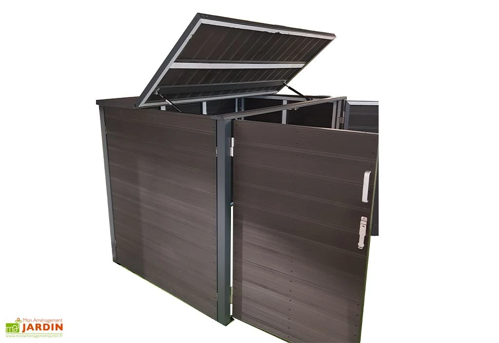 Coffre De Jardin En Composite 155 X 115 X 120 Cm – Util’ Multifonctions 3 Coffre De Jardin En Composite 155 X 115 X 120 Cm – Util’ Multifonctions – Image 3