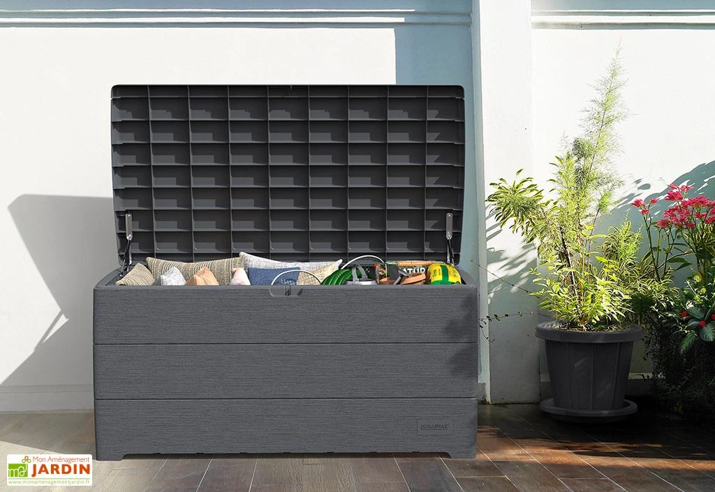 Coffre De Rangement Extérieur En Résine — 416 L 4 Coffre De Rangement Extérieur En Résine — 416 L – Image 4