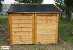 Coffre De Rangement En Bois Trocadero 1200L 8 Coffre De Rangement En Bois Trocadero 1200L -Promos Jardin Garage Magasin coffre rangement bois trocadero 1200l 1