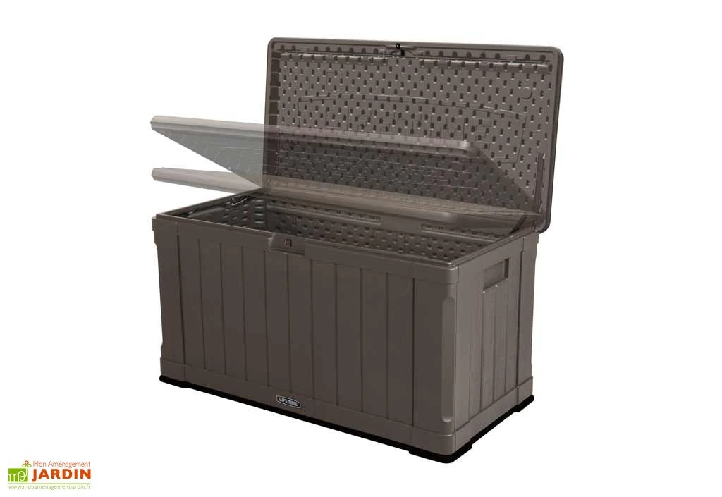 Lifetime Coffre De Rangement Polyéthylène 439L (128x64x67) 4 Lifetime Coffre De Rangement Polyéthylène 439L (128x64x67) – Image 4