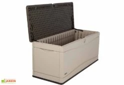 Coffre De Rangement Intérieur/Extérieur En Polyéthylène 492L Lifetime (152x61x67cm) -Promos Jardin Garage Magasin coffre resine lifetime 60012 5