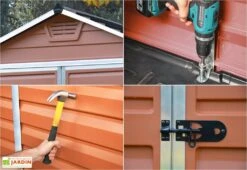 Abri De Jardin Skylight 2,1 M² Ambre | Palram - Canopia 11 Abri De Jardin Skylight 2,1 M² Ambre | Palram - Canopia -Promos Jardin Garage Magasin details abri jardin skylight palram