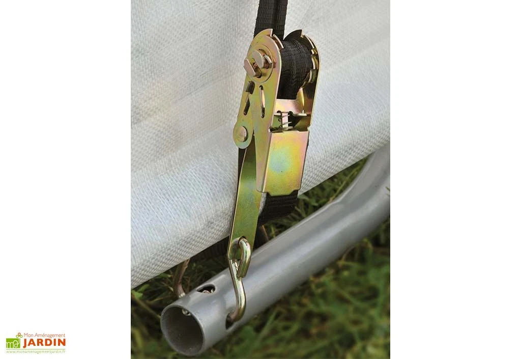 Abri De Jardin En Toile Polyéthylène Et Acier 9 M² 5 Abri De Jardin En Toile Polyéthylène Et Acier 9 M² – Image 5