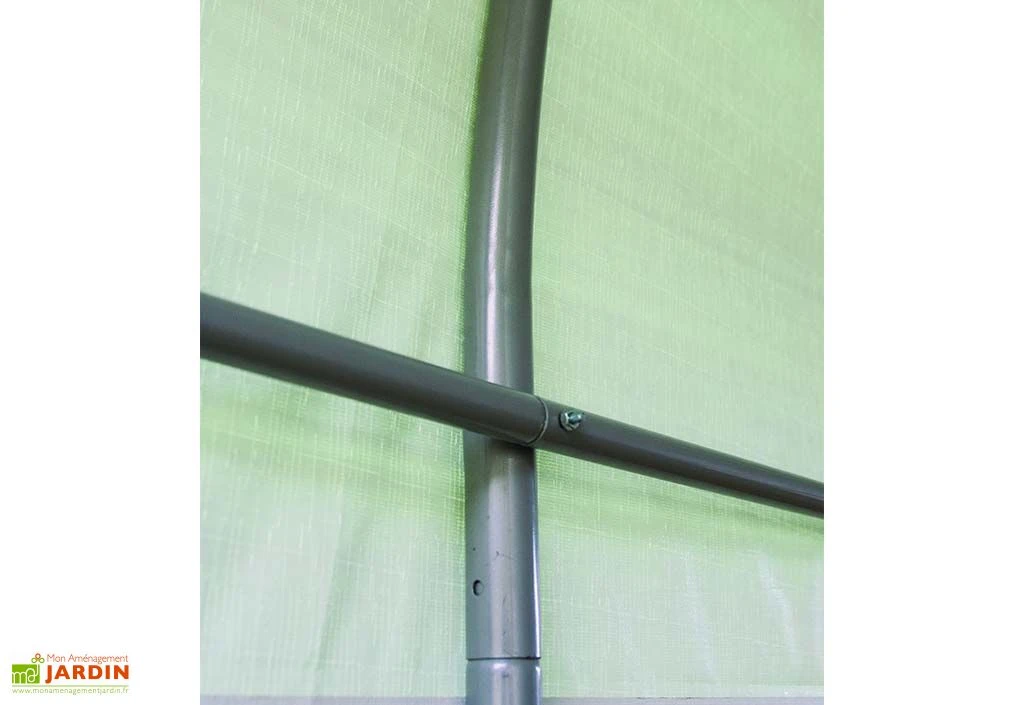 Abri De Jardin En Toile Polyéthylène Et Acier 5,76 M² 3 Abri De Jardin En Toile Polyéthylène Et Acier 5,76 M² – Image 3