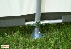 Abri Souple Pour Animaux En Polyéthylène 7,8 M² 11 Abri Souple Pour Animaux En Polyéthylène 7,8 M² -Promos Jardin Garage Magasin details armature abri souple animaux polyethylene 7m2