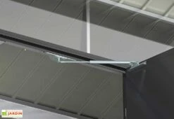 Abri De Jardin En Acier Galvanisé Duramax Modern 4,5 M² -Promos Jardin Garage Magasin details porte cabane jardin duramax modern