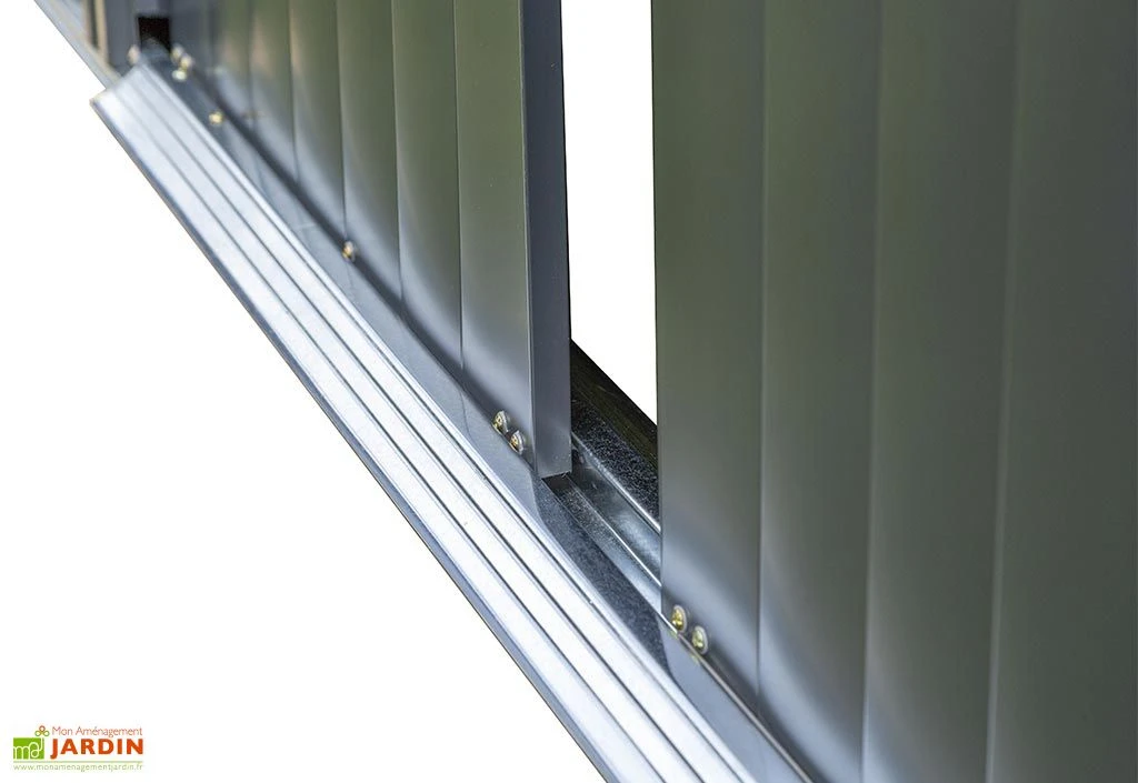 Abri De Jardin En Acier Galvanisé 8,5 M² 6 Abri De Jardin En Acier Galvanisé 8,5 M² – Image 6