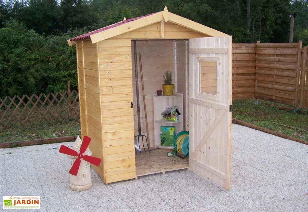 Abri De Jardin Bois Eden (1,6x1,2) 16mm+Plancher 1 Abri De Jardin Bois Eden (1,6x1,2) 16mm+Plancher