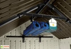 Etagère Sous Pente Pour Abri De Jardin PVC Suncast