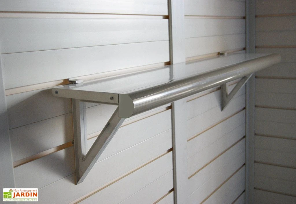 Kit 2 Etagères Pour Abri De Jardin En PVC Evo 1 Kit 2 Etagères Pour Abri De Jardin En PVC Evo