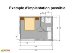 Bungalow Design Studio (515x375) 8 Bungalow Design Studio (515x375) -Promos Jardin Garage Magasin exemple d implantation bungalow angle