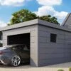 Garage En Métal Avec Porte Motorisée – 19,3 M²