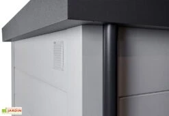 Abri De Jardin En Métal Avec Parois Vitrées Eleganto Plus – 19,3 M² 10 Abri De Jardin En Métal Avec Parois Vitrées Eleganto Plus – 19,3 M² -Promos Jardin Garage Magasin gouttiere abri jardin metal eleganto plus