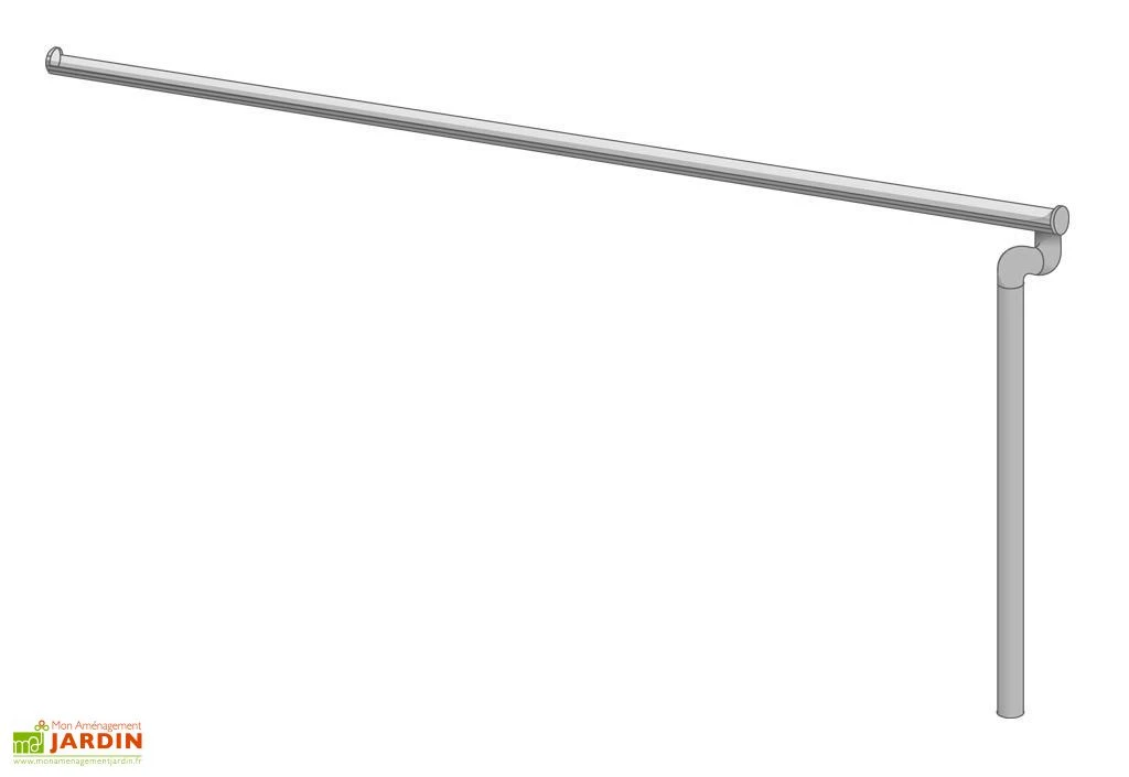 Gouttière Pour Grand Carport Modulable Solid 1 Gouttière Pour Grand Carport Modulable Solid