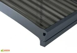 Carport En Aluminium Et Polycarbonate Atlas 14 M² 9 Carport En Aluminium Et Polycarbonate Atlas 14 M² -Promos Jardin Garage Magasin gouttiere toiture carport aluminium palram atlas