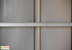 Abri De Jardin En Acier Galvanisé Imitation Bois Woodlake – 11,5 M² 10 Abri De Jardin En Acier Galvanisé Imitation Bois Woodlake – 11,5 M² -Promos Jardin Garage Magasin interieur abri jardin spacemaker woodlake