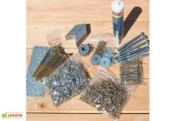 Kit Visserie Pour Carport Karibu Eco 1