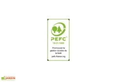 Tonnelle Autoportée Carport En Bois Autoclave Toit Plat 200x200cm 9 Tonnelle Autoportée Carport En Bois Autoclave Toit Plat 200x200cm -Promos Jardin Garage Magasin logo pefc habrita 2