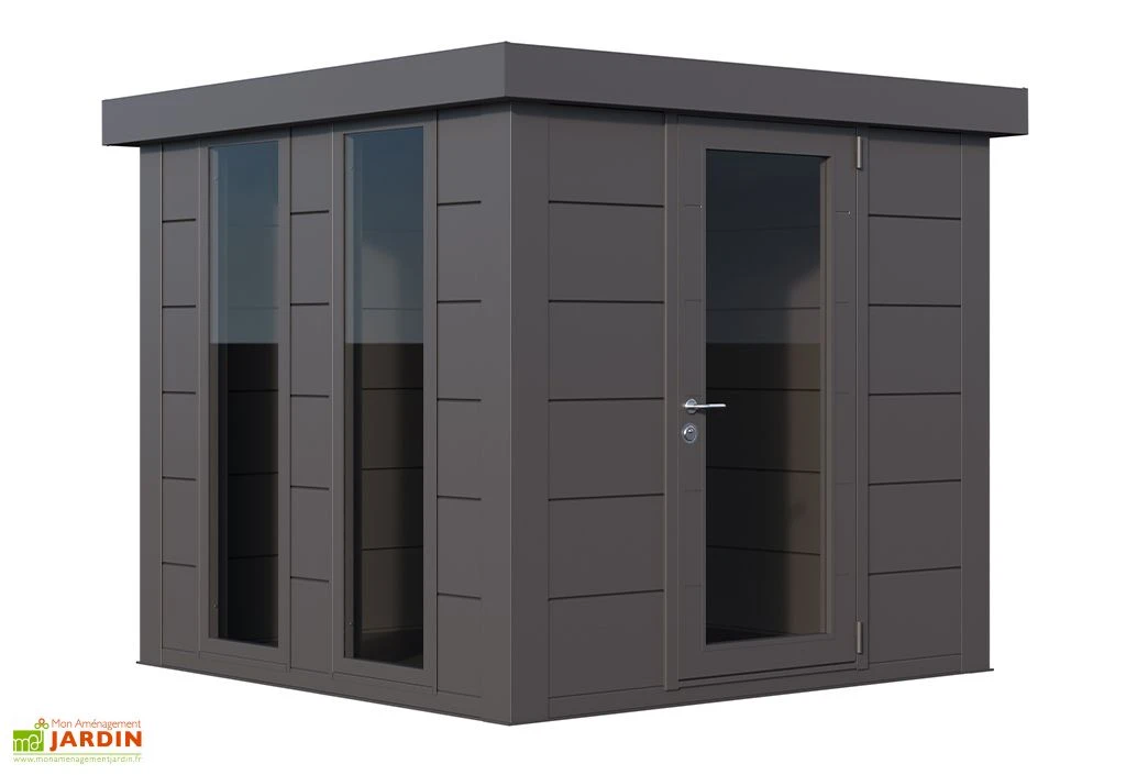 Abri De Jardin En Acier Galvanisé Porte Unique Luminato - 5,6 M² 1 Abri De Jardin En Acier Galvanisé Porte Unique Luminato - 5,6 M²