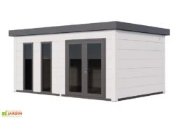 Abri De Jardin En Acier Galvanisé Double Porte Luminato - 19,2 M² 9 Abri De Jardin En Acier Galvanisé Double Porte Luminato - 19,2 M² -Promos Jardin Garage Magasin luminato 5436 blanc blanc