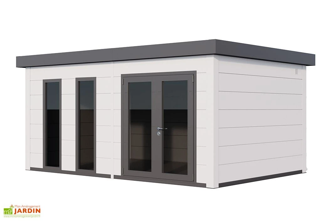 Abri De Jardin En Acier Galvanisé Double Porte Luminato - 19,2 M² 5 Abri De Jardin En Acier Galvanisé Double Porte Luminato - 19,2 M² – Image 5