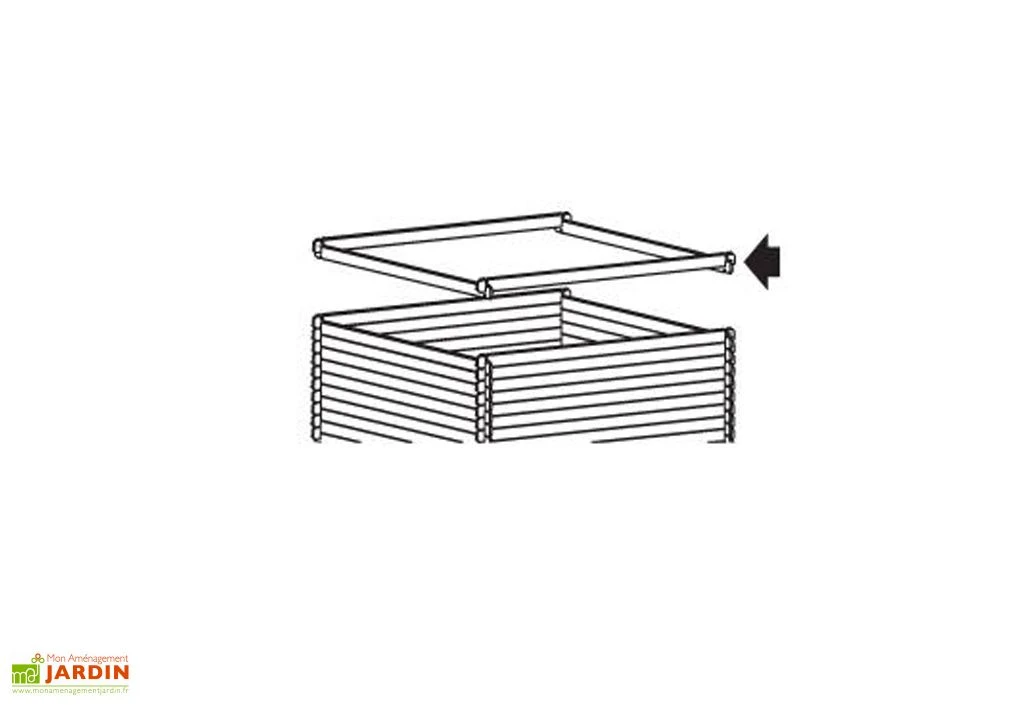 Madriers Supplémentaires Pour Abris Jardin Solid 1 Madriers Supplémentaires Pour Abris Jardin Solid