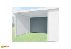 Paroi Arrière Pour Abri Design Chill-Out 3 Et Lounge 3 28mm -Promos Jardin Garage Magasin paroi arriere abri bois weka chill out gris clair