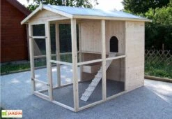 Poulailler En Bois Gournay (175x268x204) 7 Poulailler En Bois Gournay (175x268x204) -Promos Jardin Garage Magasin po 1624 v2