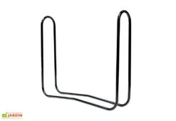 Porte-bûches En Acier Inoxydable – 122 Cm -Promos Jardin Garage Magasin porte buches acier