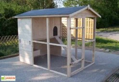 Poulailler En Bois Gournay (175x268x204) 11 Poulailler En Bois Gournay (175x268x204) -Promos Jardin Garage Magasin poulailler bois gournay 1