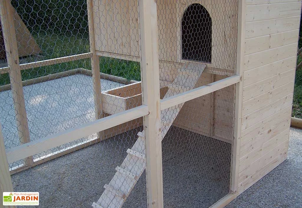 Poulailler En Bois Gournay (175x268x204) 3 Poulailler En Bois Gournay (175x268x204) – Image 3