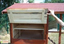 Poulailler En Bois Gournay (175x268x204) 9 Poulailler En Bois Gournay (175x268x204) -Promos Jardin Garage Magasin poulailler bois gournay 3