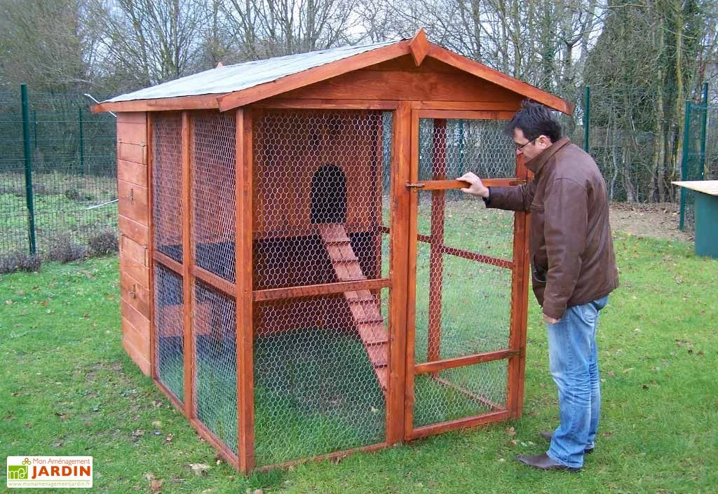 Poulailler En Bois Gournay (175x268x204) 5 Poulailler En Bois Gournay (175x268x204) – Image 5