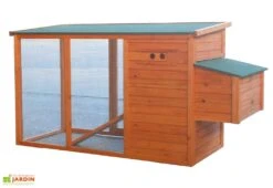 Poulailler Monchy (1,98x0,75x1m) 10 Poulailler Monchy (1,98x0,75x1m) -Promos Jardin Garage Magasin poulailler po2070 1