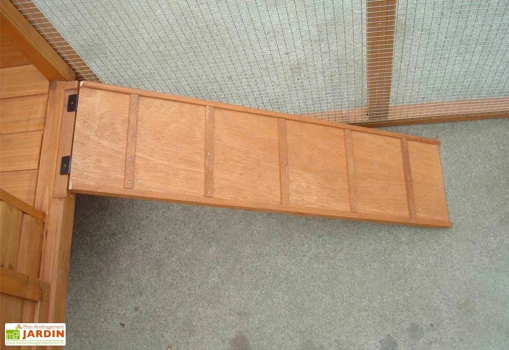 Poulailler Monchy (1,98x0,75x1m) 4 Poulailler Monchy (1,98x0,75x1m) – Image 4