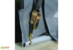 Abri De Jardin En Toile Polyéthylène Et Acier 5,76 M² 8 Abri De Jardin En Toile Polyéthylène Et Acier 5,76 M² -Promos Jardin Garage Magasin sangle abri jardin toile polyethylene acier 5m2