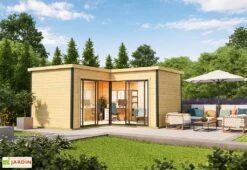 Promos Jardin Garage Magasin 15 Studio De Jardin En Bois 25 M² Ep. 44 Mm – Doméo 6 Plus