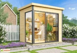 Bureau De Jardin En Bois 5 M² Ep. 44 Mm – Doméo Mini Plus