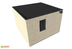 Studio De Jardin Modulable En Bois De Sapin Brut Como 13 M² 11 Studio De Jardin Modulable En Bois De Sapin Brut Como 13 M² -Promos Jardin Garage Magasin studio jardin modulable bois sapin brut como 13 m 3