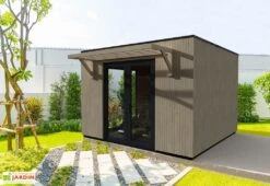 Promos Jardin Garage Magasin 24 Studio De Jardin Modulable En Bois De Sapin Brut Como 13 M²