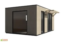 Studio De Jardin Modulable En Bois De Sapin Brut Como 19 M² 11 Studio De Jardin Modulable En Bois De Sapin Brut Como 19 M² -Promos Jardin Garage Magasin studio jardin modulable bois sapin brut como 19 m 1