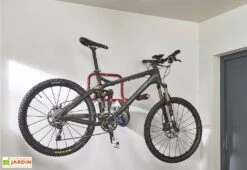 Mottez Support Mural Rabattable Pour 2 Vélos 6 Mottez Support Mural Rabattable Pour 2 Vélos -Promos Jardin Garage Magasin support velo mural rabattable