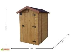 Toilettes Sèches D'extérieur 120 X 120 Cm En Bois Massif 7 Toilettes Sèches D'extérieur 120 X 120 Cm En Bois Massif -Promos Jardin Garage Magasin toilettes seches ecologiques 6